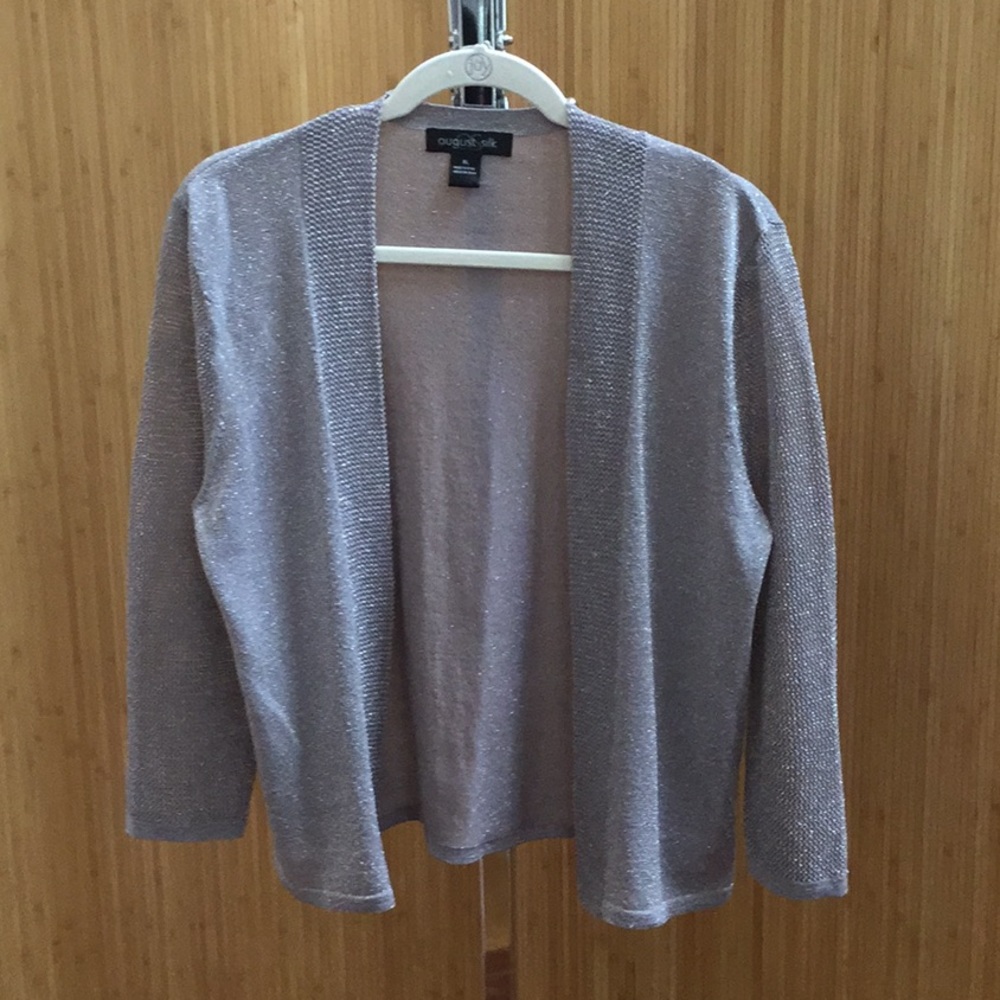 Silver sweater